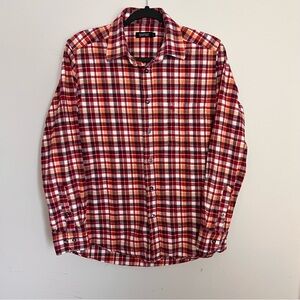 Burberry Black Label Plaid Button-Down Shirt